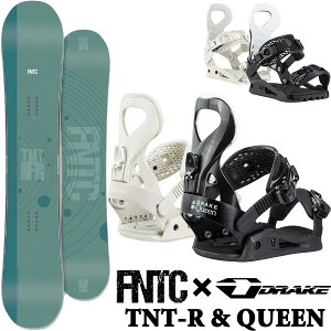 26-27 FNTC TNT-R sagegreen × DRAKE QUEEN �X�m�[�{�[�h2�_�Z�b�g �G�t�G�k�e�B�[�V�[ �h���C�N ���f�B�[�X �O���g������ ���S�� �r���f�B���O �o�C���f�B���O �� 2027 �\�񏤕i