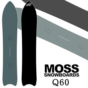 26-27 MOSS SNOWBOARDS/���X�X�m�[�{�[�h Q60 �L���E���N�}�� �����Y ���f�B�[�X �X�m�[�{�[�h �p�E�_�[ �� 2027 �\�񏤕i