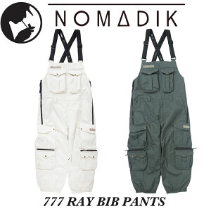 �y�|�C���gUP���Ԓ��z26-27 NOMADIK/�m�}�f�B�b�N 777 RAY BIB pant �����Y ���f�B�[�X �h���r�u�p���c �X�m�[�{�[�h�E�F�A �X�m�{�E�F�A�[ 2027 �\�񏤕i