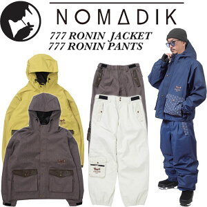 �y�|�C���gUP���z26-27 NOMADIK/�m�}�f�B�b�N 777RONIN SETUP �㉺�Z�b�g �����Y ���f�B�[�X �h���W���P�b�g�p���c �X�m�[�{�[�h�E�F�A �X�m�{�E�F�A�[ 2027 �\�񏤕i
