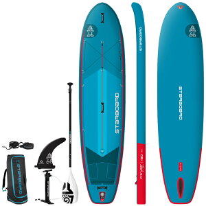 【セット】TUFSKINパドル特典セット 24-25 STARBOARD I GO DELUXE LITE ROLL 11'2 X 31 / スターボード デラックスライトロール インフレータブル パドルボード サップ SUP DLR