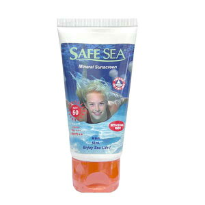 SAFESEA MINERAL SPF50 TUBE SUNSCREEN / �Z�[�t�V�[ �~�l���� SPF50 �`���[�u 50ml ���Ă��~�� �N���Q���� �T�[�t�B��