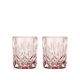 ナハトマン公式 ノブレス カラー フレッシュトーン タンブラーローズ 2個入 104240 ラッピング無料 Nachtmann ウイスキー ロックグラス