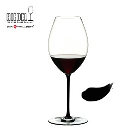 リーデル公式 ファット・ア・マーノ オールドワールド・シラー ブラック 1個入 4900/41B ラッピング無料 RIEDEL ワイングラス カラーアイテム 黒 ハンドメイド