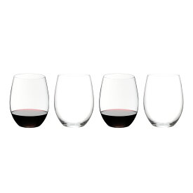 リーデル公式 リーデル・オー バリューパック Pay3 Get4 カベルネ メルロ 4個入 7414/0 ラッピング無料 RIEDEL ワイングラス ステムレス タンブラー 家飲み