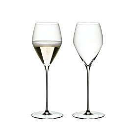 リーデル公式 リーデル・ヴェローチェ シャンパーニュ・ワイン・グラス 2個入 6330/28 ラッピング無料 RIEDEL シャンパーニュグラス 泡