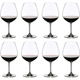 リーデル公式 ヴィノム ピノ・ノワール ブルゴーニュ 8個入 6416/07-8 ラッピング不可 RIEDEL ワイングラス Pinot Noir 赤ワイン マスターバリュー まとめ買い 開店祝い 飲食店 レストラン グラスセット パーティー クリスタルガラス 食洗機対応 8個セット