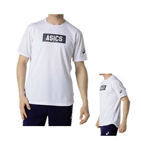 アシックス AWC グラフィック ショートスリーブトップ2053A059-100 ブリリアントホワイト S バレーボール 半袖 メンズ