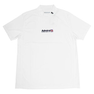 ySi|Cg5{ 12/1 23:59܂ŁzySALEzAh~ St bNlbNVc Admiral GOLF BASIC LOGO MOCK NECK SHIRTS TVc nClbN TEE S4F M-LL z Y