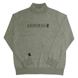 Ah~ St Z[^[ Admiral GOLF Trad Logo Hi-Neck Knit Sweater nClbN  jbg S2F M-LL Y zJ^b` ۉ