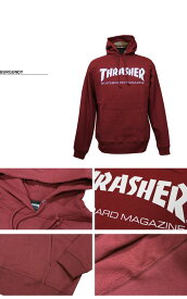 【SALE】アウトレット 【公式】 スラッシャー THRASHER トレーナー パーカー MAG LOGO プリント プルオーバーパーカ メンズ レディース 裏毛スウェット 全6色 S-XXL 綿100%