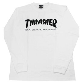 【公式】 スラッシャー tシャツ スラッシャー THRASHER ロンT MAG LOGO L/S T-SHIRTS ロングTシャツ メンズ レディース 全5色 S-XXL 綿