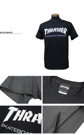 【公式】 スラッシャー tシャツ THRASHER ロゴT MAG LOGO　Tシャツ メンズ レディース 定番デザイン 全10色 S-XXL