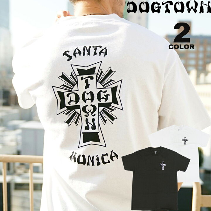 楽天市場】【SALE】ドッグタウン Tシャツ DOGTOWN CROSS LOGO SANTA 