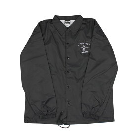 【公式】 スラッシャー コーチジャケット メンズ レディース ナイロン マークゴンザレス 全4色 S-XL THRASHER GONZ COACH JACKET Mark Gonzales