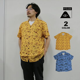 【全品ポイント10倍 4/21 09:59まで】【SALE】アウトレット ポーラー アロハシャツ POLER ALOHA S/S SHIRTS 半袖 シャツ メンズ 全2色 M-XL