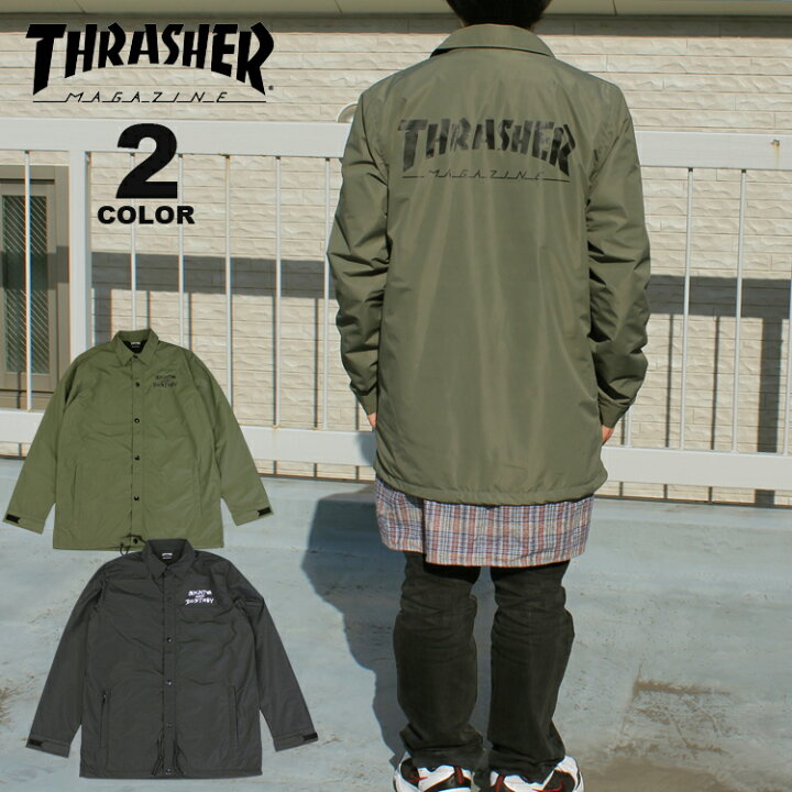 楽天市場】【SALE】【公式】 スラッシャー ジャケット THRASHER SKATE 