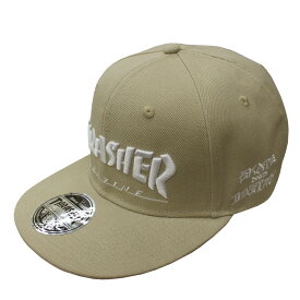 【全品P5倍 05/27 01:59まで】【公式】スラッシャー キャップ THRASHER 帽子 メンズ レディース ユニセックス 平ツバ スナップバック MAG LOGO SNAP BACK CAP 全5色