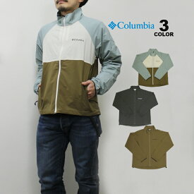 コロンビア ジャケット Columbia ENJOY MOUNTAIN LIFE SOFTSHELL JACKET エンジョイマウンテンライフ ソフトシェル 全3色 上着 アウター スタンドネック オムニシールド 撥水 UPF15 ストレッチ 伸縮 パッカブル レギュラーフィット S-XL メンズ