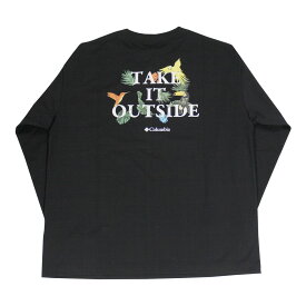 コロンビア 長袖 Tシャツ Columbia NIAGARA AVENUE GRAPHIC LONG SLEEVE TEE ナイアガラアベニュー ロングスリーブ ティー 全3色 S-XL メンズ ロンティ T-SHIRTS オムニシェード UPF50 ビッグシルエット オムニウィック 吸湿 速乾 バックプリント ヘビーウェイト