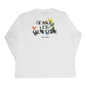 コロンビア 長袖 Tシャツ Columbia NIAGARA AVENUE GRAPHIC LONG SLEEVE TEE ナイアガラアベニュー ロングスリーブ ティー 全3色 S-XL メンズ ロンティ T-SHIRTS オムニシェード UPF50 ビッグシルエット オムニウィック 吸湿 速乾 バックプリント ヘビーウェイト