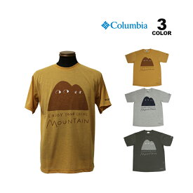 【全品P5倍 05/27 01:59まで】コロンビア Tシャツ Columbia Enjoy Mountain Life Graphic SS TEE T-SHIRTS 全3色 S-XL メンズ 半袖 オムニウィック レギュラーフィット 吸湿 速乾 消臭縫製糸