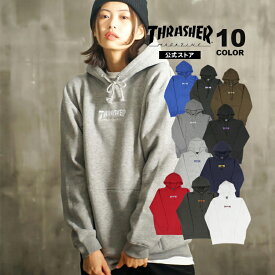 【全品ポイント10倍 4/21 09:59まで】スラッシャー パーカー THRASHER スウェット プルオーバー メンズ レディース ユニセックス 裏起毛 スエット HOMETOWN emb HOODIE SWEAT PARKA 全10色 M-XXL【公式】