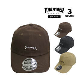 【全品ポイント5倍 4/27 09:59まで】スラッシャー キャップ THRASHER GONZ LOGO YOUTH 6P DAD CAP 帽子 ジュニア ユース キッズ KIDS 子供 小さいサイズ ゴンズ マークゴンザレス 全3色 【公式】