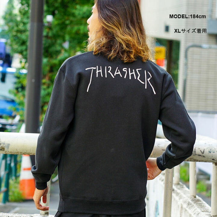 楽天市場】スラッシャー トレーナー THRASHER クルー スウェット 