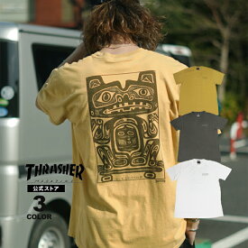 【SALE】アウトレット スラッシャー Tシャツ THRASHER 半袖 TEE プリント メンズ レディース ユニセックス COMIC prints GARMENT DYED S/S T-SHIRTS 全3色 M-XL ガーメントダイ 製品染め 後染め【公式】