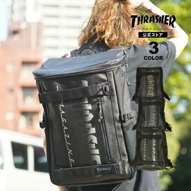 【全品ポイント10倍 4/21 09:59まで】スラッシャー リュック バッグ THRASHER BENCHMARK BACK PACK BOX 30L デイバック バックパック 撥水 メンズ レディース ユニセックス 全3色 通学 通勤 【公式】