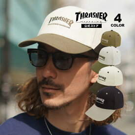 【全品ポイント10倍 1/30 23:59まで】【SALE】スラッシャー キャップ THRASHER CAP 帽子 メンズ レディース ユニセックス MAG LOGO 2TONE 6P 全4色 【公式】