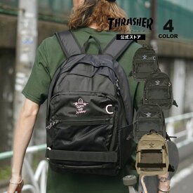 【全品ポイント10倍 4/21 09:59まで】スラッシャー リュック バッグ THRASHER GONZ SAD BACK PACK 26L デイバック バックパック 撥水 メンズ レディース ユニセックス 全4色 通学 通勤 【公式】