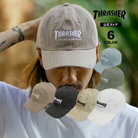 【全品ポイント5倍 12/1 23:59まで】スラッシャー キャップ THRASHER CAP 帽子 メンズ レディース ユニセックス MAG LOGO 6P 全6色 【公式】