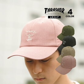 【全品P5倍 05/27 01:59まで】スラッシャー キャップ THRASHER CAP 帽子 メンズ レディース ユニセックス GONZ ART 6P DAD CAP 全4色 【公式】