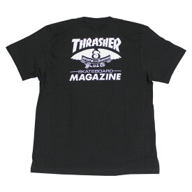 スラッシャー Tシャツ THRASHER Emblem S/S T-SHIRTS 半袖 TEE プリント メンズ レディース ユニセックス 全2色 M-XXL【公式】