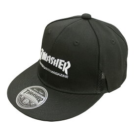 【全品P5倍 05/27 01:59まで】スラッシャー キャップ THRASHER MAG LOGO YOUTH SNAPBACK CAP 帽子 ジュニア ユース キッズ KIDS 子供 小さいサイズ スナップバック 平ツバ サングラスホルダー付き 全2色 【公式】