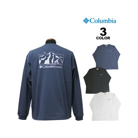 コロンビア 長袖 Tシャツ Columbia Loma Vista Graphic L/S TEE T-Shirt ロマビスタ ロンティー 全3色 S-XL メンズ 長袖 オムニシェード UPF50 オムニウィック リラックスフィット ビッグシルエット ヘビーウェイト 吸湿 速乾 サンプロテクション