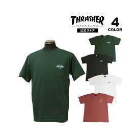 【全品ポイント10倍 1/30 23:59まで】【SALE】スラッシャー Tシャツ THRASHER Diamond Logo 6.2oz Premium S/S T-SHIRTS 半袖 TEE プリント メンズ レディース ユニセックス 全4色 M-XL 【公式】