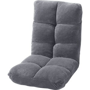 1人掛けソファ 座椅子 ソファ 1人用 座椅子 ソファ 1人用 14段階リクライニング もこもこワイドリクライナー フルフラット リクライニング シンプル もこもこ ブラウン グレー ブラック おし