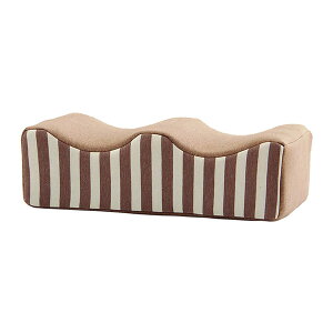 クッション 足枕 むくみ おしゃれ かわいい シンプル もっちり 低反発 ウレタン フットケア 足首 疲れ 対策 睡眠 オールシーズン ブラウン ネイビー 約45×25cm リビング インテリア