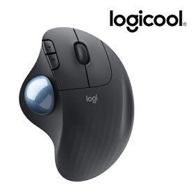 ワイヤレスマウス ワイヤレス トラックボールマウス Logicool M575GR グラファイト ロジクール PC パソコン マウス
