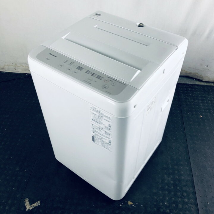 ☆中古￥18,800！Panasonic 5.0kg洗濯機 家電 2021年製 NA-F50B14型 幅 