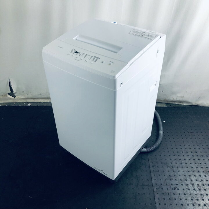 2022年製 全自動洗濯機 6.0kg IAW-T604E-W ホワイト