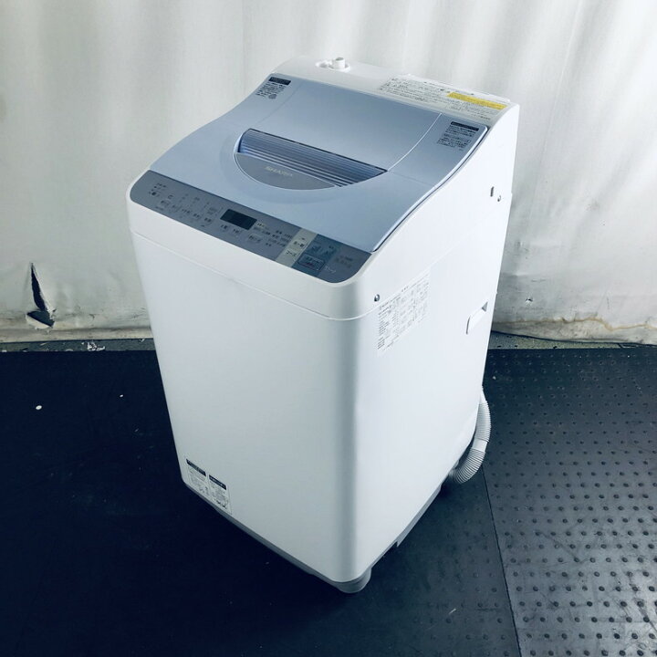 楽天市場】【中古】 シャープ SHARP 洗濯機 2016年製 全自動洗濯機 5.5  