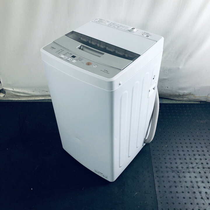 引取】AQUA アクア 全自動洗濯機AQW-S4M(W) 2023年製 4.5kg 送風 乾燥 