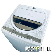 k107 東芝 洗濯機 2019年製 6.0㎏ AW-6G6 動作良好 送料A 札幌 