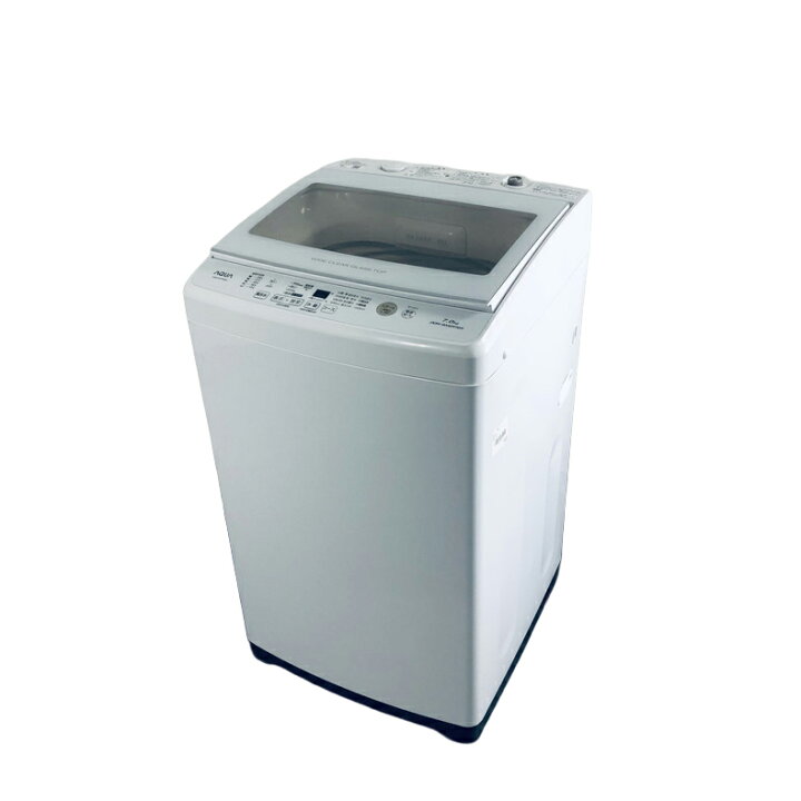 楽天市場】【中古】 アクア AQUA 洗濯機 2019年製 全自動洗濯機 7.0kg 