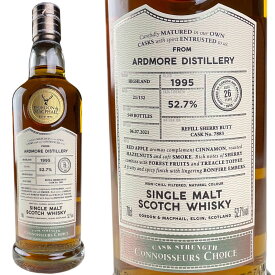 Gordon & MacPhail Connoisseurs Choice Cask Strength Ardmore 26 yo [1995] / ゴードン ＆ マクファイル コニサーズチョイス カスクストレングス アードモア 26年 [SW]