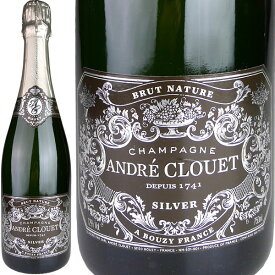 アンドレ クルエ シルバー ブリュット ナチュール / Andre Clouet Brut Nature Silver 【正規品】[NV][FR][白泡]